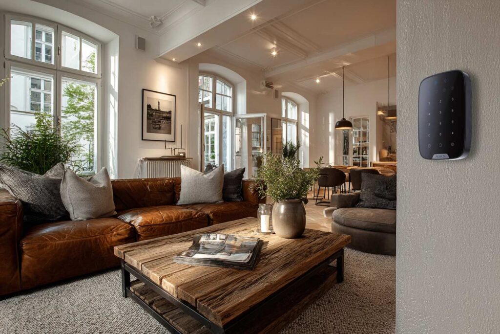 SHS Alarmanlage für Wohnungen mit Schutz von Tür, Fenster und Innenraum